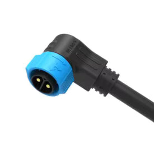 Electric Reel Pig Tail – 90° Male, 500mm 10 AWG