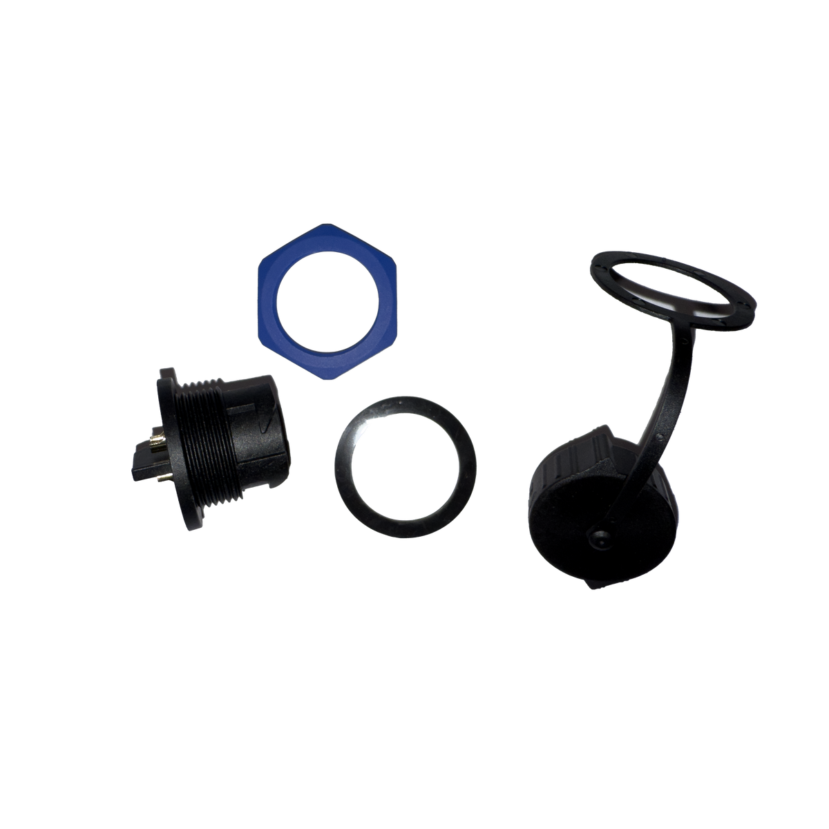 Bulkhead Mount Electric Reel Socket – Spare/Add-on | 50A IP67