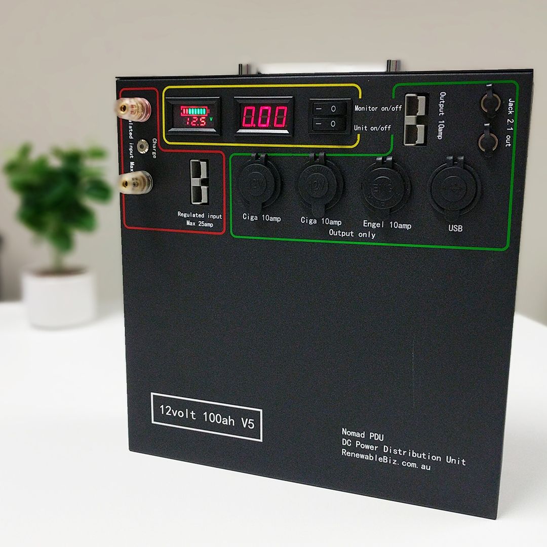 Nomad 100AH Lithium Power Distribution Unit V5