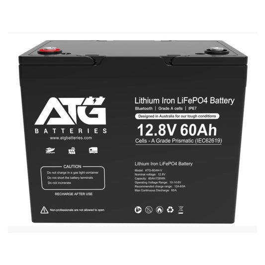 ATG 12V 67Ah LiFePO4 lithium battery