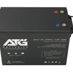 ATG 12V 200AH LifePo4 Lithium Battery w/ Bluetooth