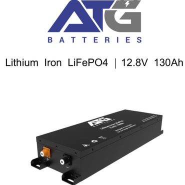 ATG 130AH Slim Lithium Battery