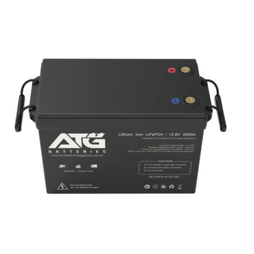 ATG 12V 200AH LifePo4 Lithium Battery w/ Bluetooth – main product image