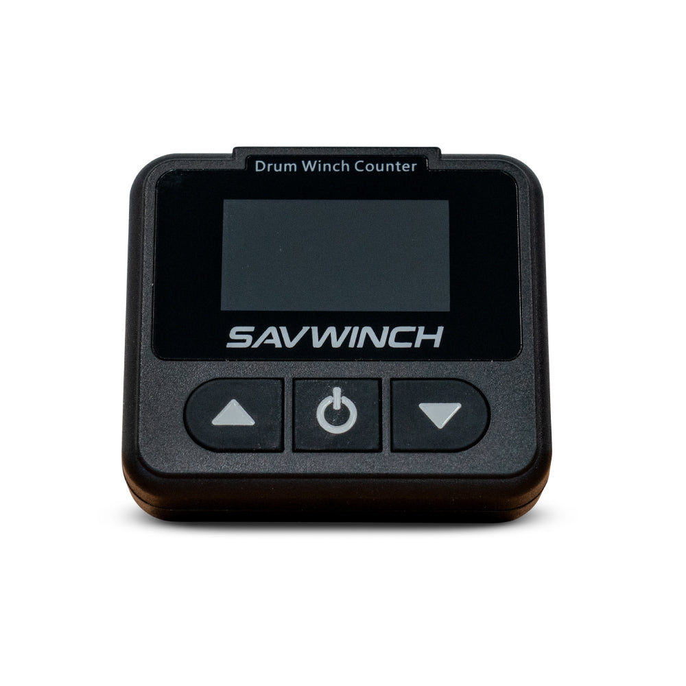Savwinch Digital Drum Winch Counter front view