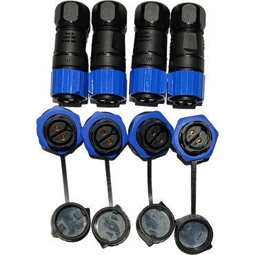 Boat Kit - Bulkhead Mount Electric Reel Connector