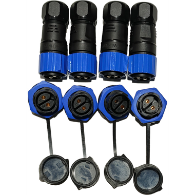 Boat Kit - Bulkhead Mount Electric Reel Connector