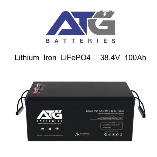ATG 36V 100Ah LiFePO4 lithium battery with Bluetooth
