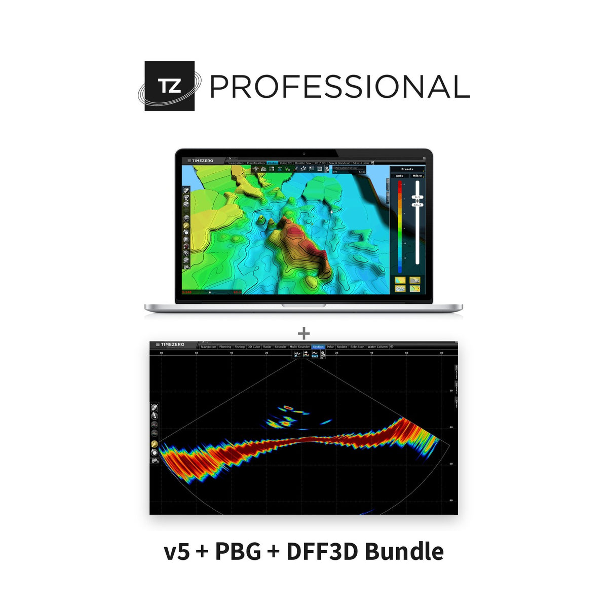 TimeZero TZ Professional v5 plus PBG and DFF3D Module bundle