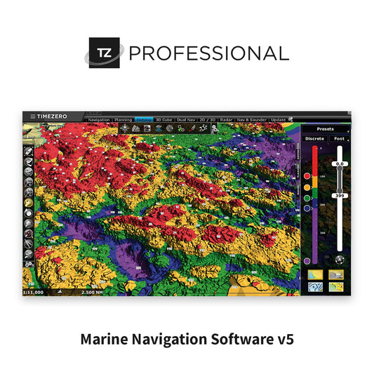 TimeZero TZ Professional v5 marine navigation software