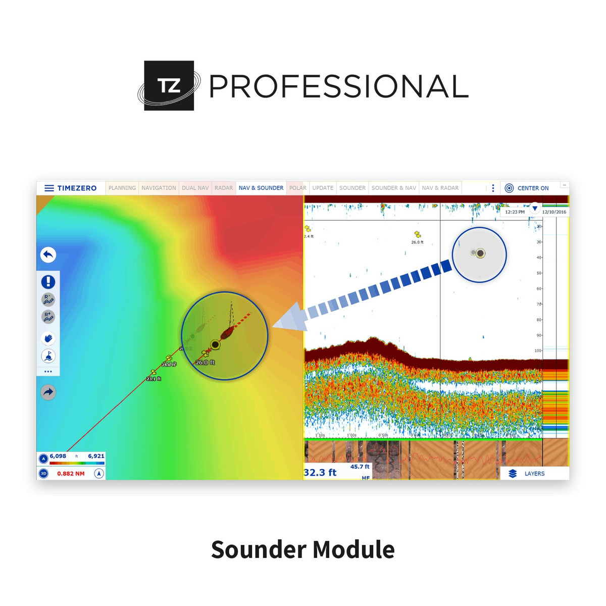 TimeZero TZ Professional Sounder Module