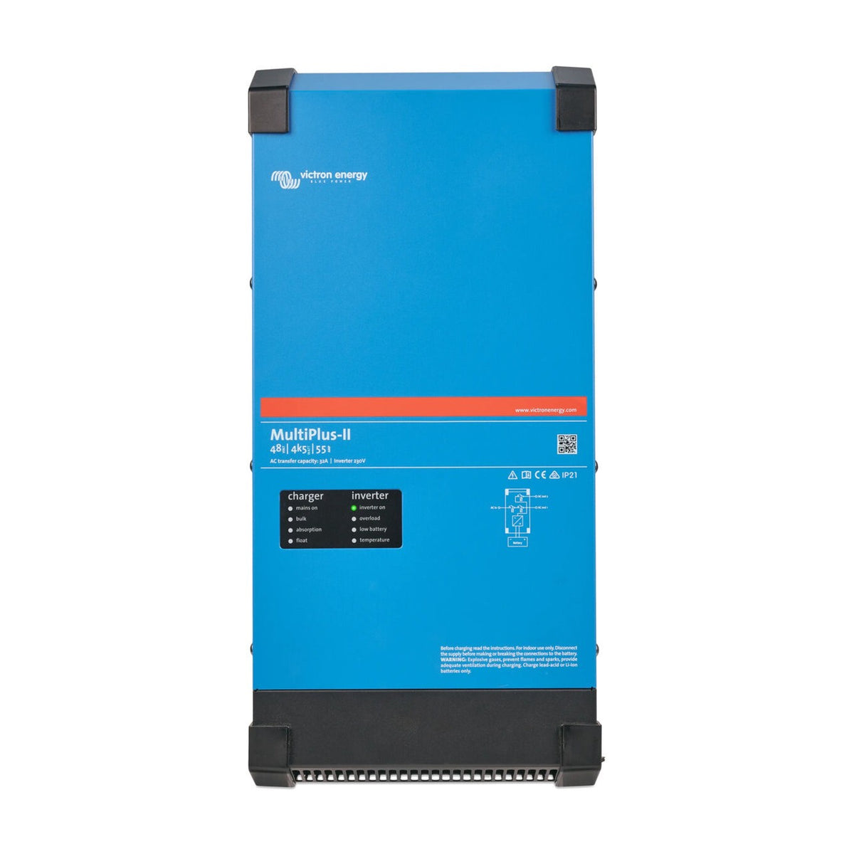 Victron 48V 4500W MultiPlus-II 48/4k5/55-32 GX Inverter/Charger – main product image
