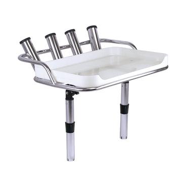 Stainless Steel with 4 Rod Holders