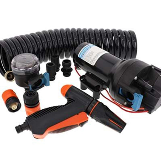 Hotshot HD6 Saltwater Washdown Pump Kit 70psi 12v