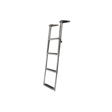 Above Platform Ladder Telescopic Double Tube 4 Step