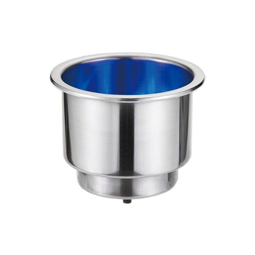 Drink Holder Recess with Blue LED