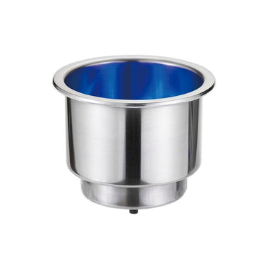 Drink Holder Recess with Blue LED